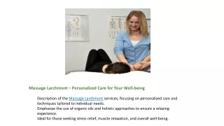Massage Larchmont, relaxing and therapeutic massage in Bronxville.