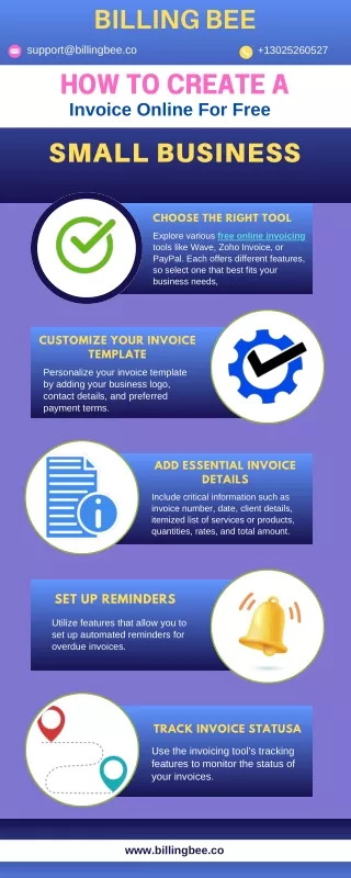 How To Ceate a Invoice Online For Free Small Business?