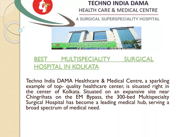 best multispeciality surgical hospital in kolkata