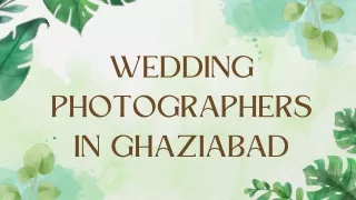 Wedding Photographers in Ghaziabad