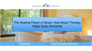 The Healing Power of Music: How Does Music Therapy Help People Living with Early