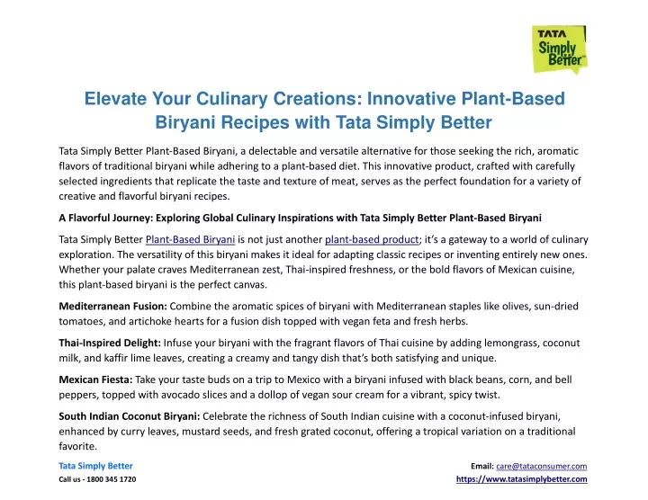 elevate your culinary creations innovative plant