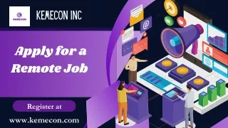 Apply for Remote Job