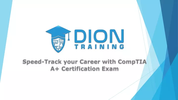 speed track your career with comptia a certification exam