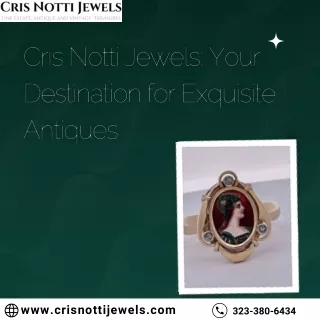 Cris Notti Jewels Your Destination for Exquisite Antiques