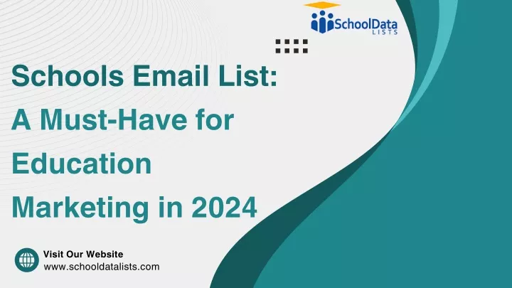 schools email list a must have for education