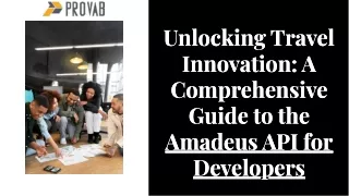 Amadeus API Developer | Hire GDS Experts to Build Travel Booking System