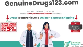 Order Ibandronic Acid Online - Express Shipping