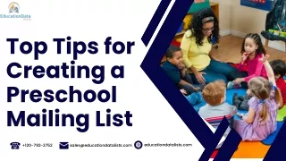 top tips for creating a preschool mailing list