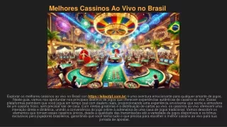 Melhores Cassinos Ao Vivo no Brasil