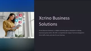 Drive Growth with Xcrino Business Solutions' Targeted Digital Marketing