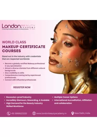 Join World-Class Makeup Courses at London Beauty Academy by AMA