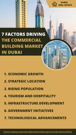 7 Factors Driving the Commercial Building Market in Dubai