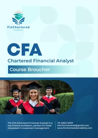 Finchartered Academy C.F.A E-Brochure