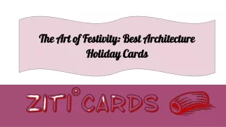 The Art of Festivity_ Best Architecture Holiday Cards