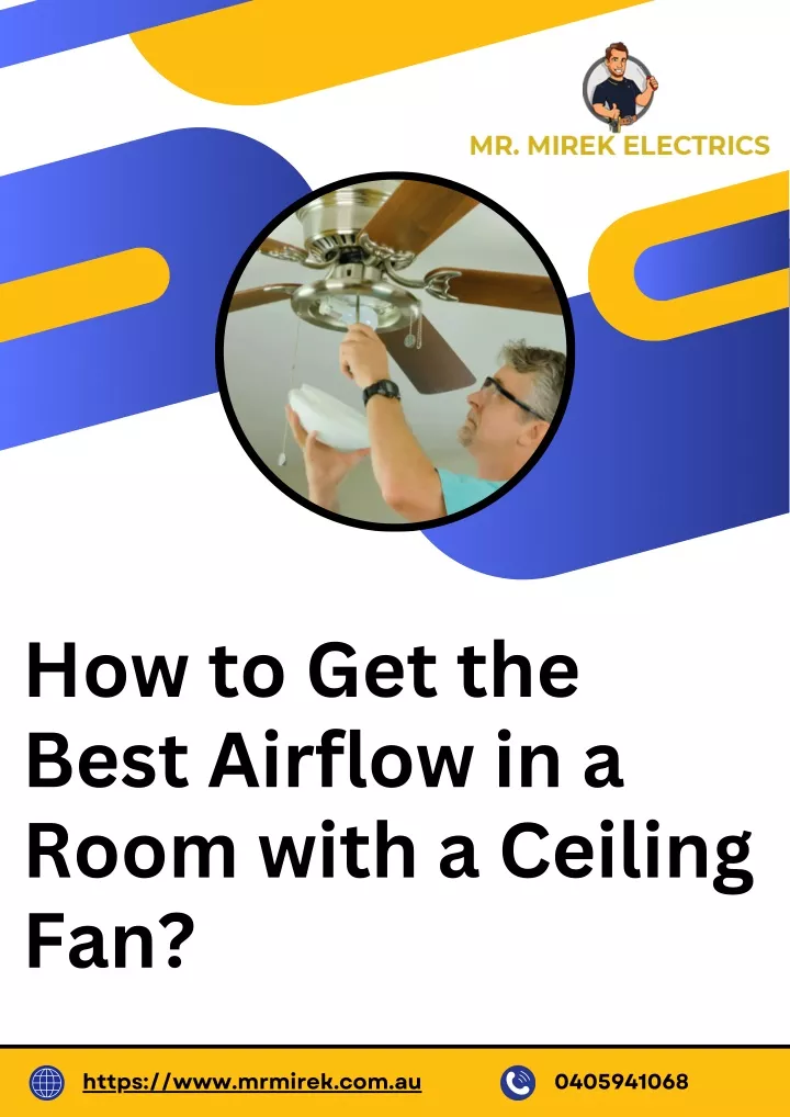 how to get the best airflow in a room with