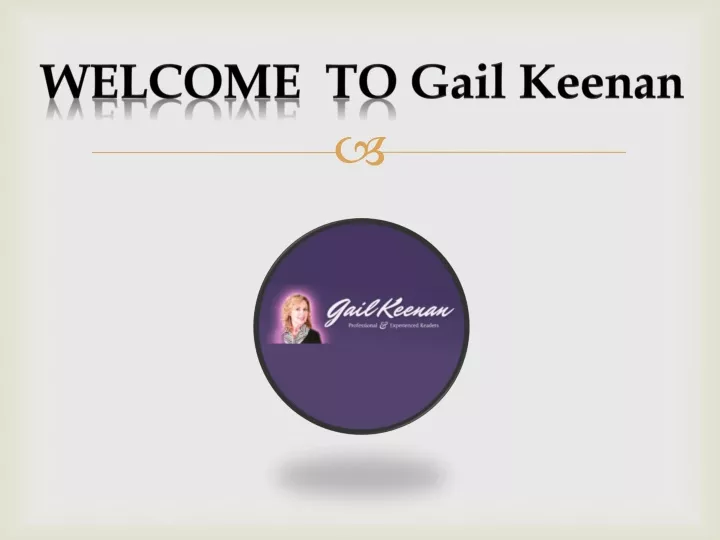 welcome to gail keenan