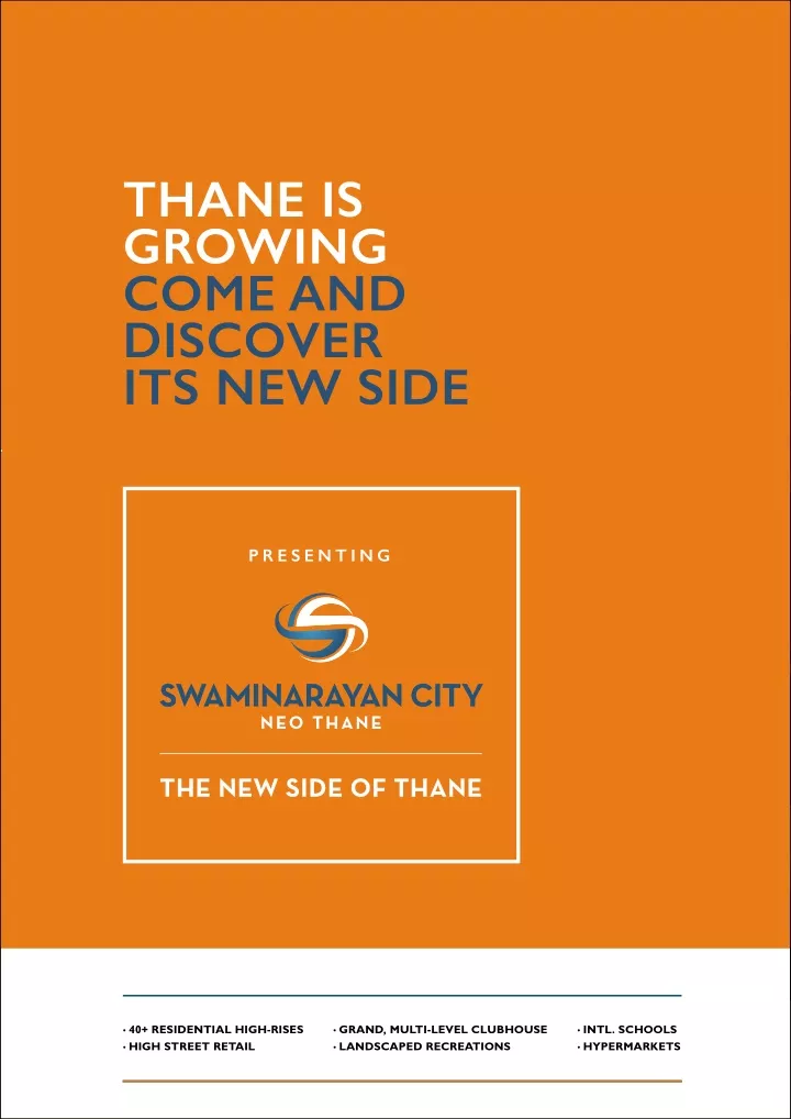 thane is growing come and discover its new side