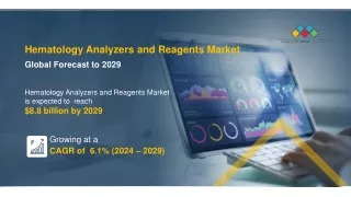 Hematology Analyzers and Reagents Market worth $8.8 billion by 2029