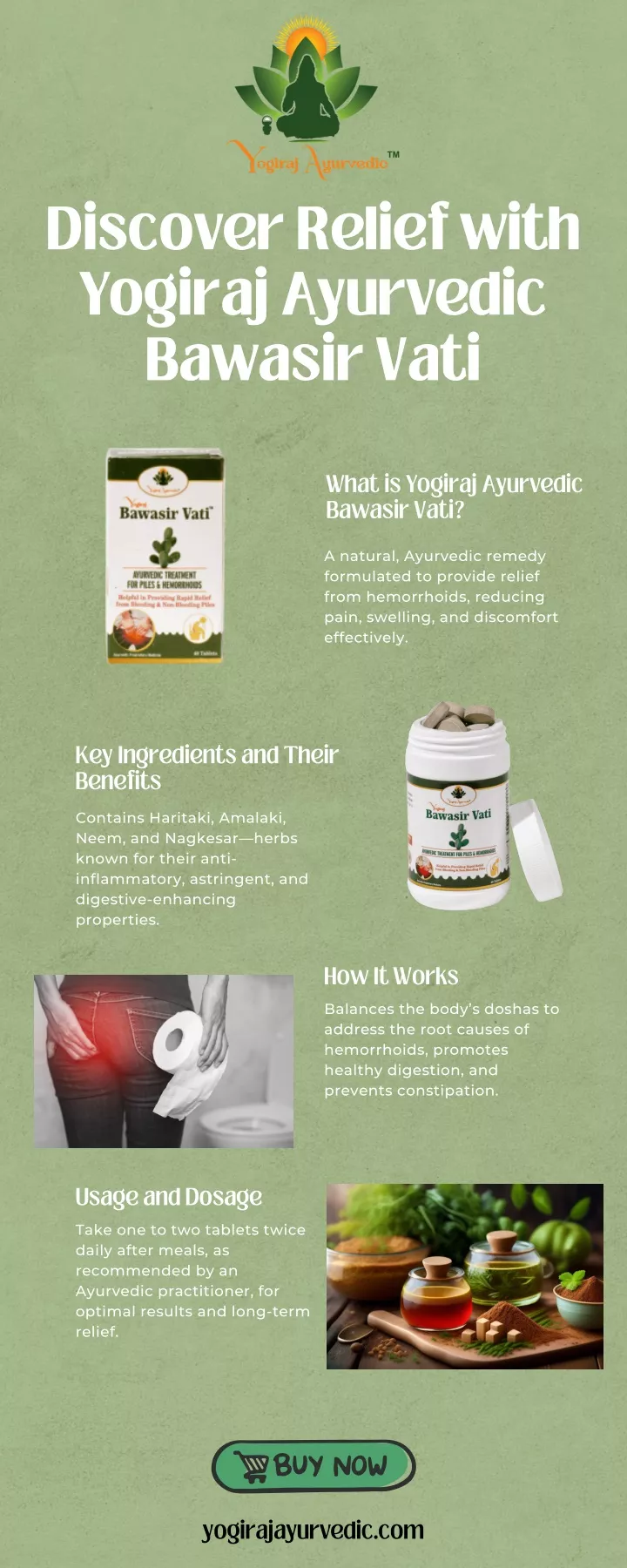 discover relief with yogiraj ayurvedic bawasir