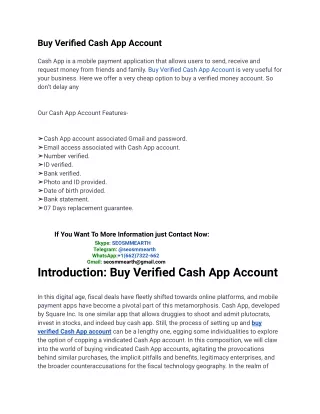 6 Ways Buy Verified Cash App Account Can Make You Success