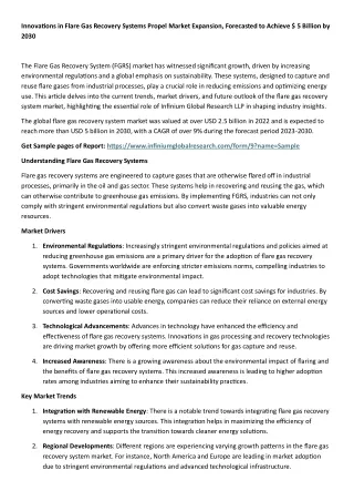 Flare Gas Recovery System Market