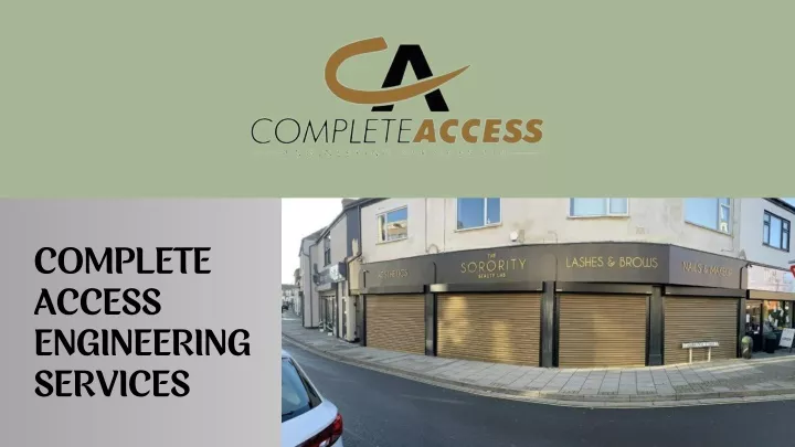 complete access engineering services