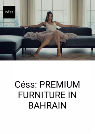 c ss premium furniture in bahrain