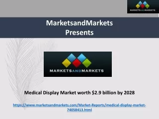 Medical Display Market Set to Reach $2.9 Billion by 2028