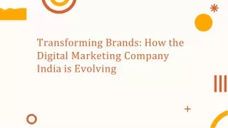 Digital Marketing Company India
