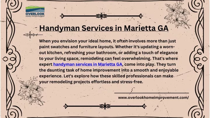 handyman services in marietta ga