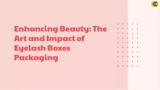 EYELASH BOXES PACKAGING