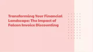 Falcon Invoice Financing Platforms: The Magic to Say Goodbye to Cash Flow Woes