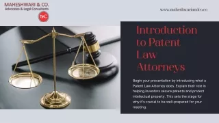 How to Prepare for a Meeting with a Patent Attorney
