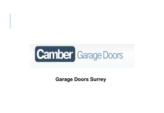 Garage Doors Surrey