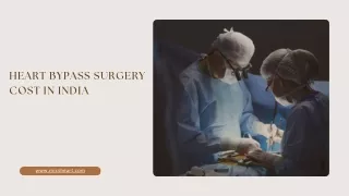 Heart Bypass Surgery Cost in India