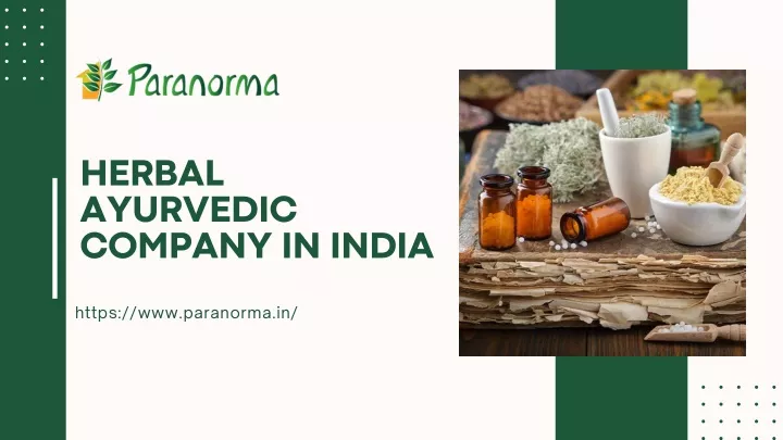 herbal ayurvedic company in india