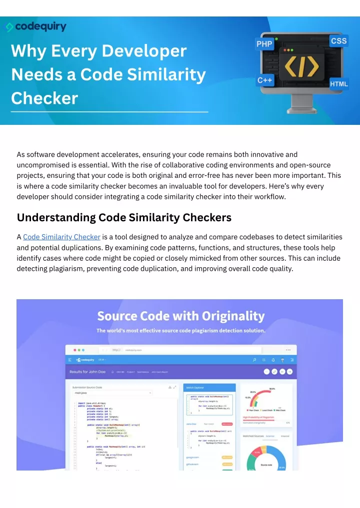 why every developer needs a code similarity