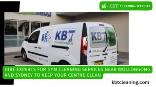 Hire Experts for GYM Cleaning Services Near Wollongong and Sydney To Keep Your Centre Clean