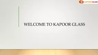 safeOPC- High-Quality Glass Solutions by Kapoor Glass