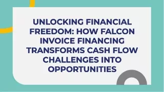 Why Every Entrepreneur Needs to Consider Falcon Invoice Discounting