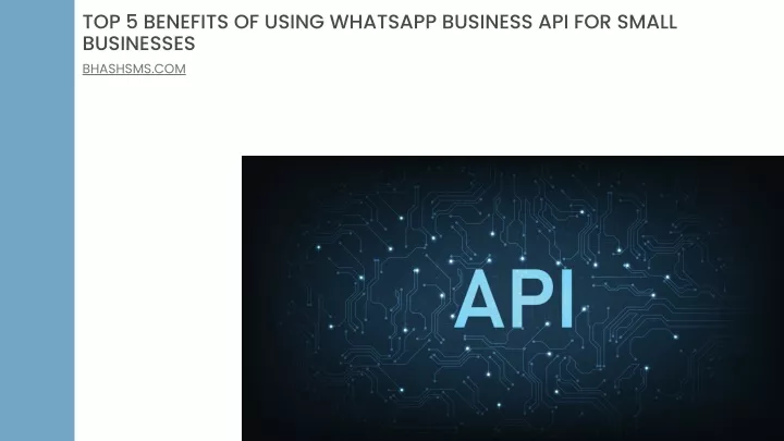 top 5 benefits of using whatsapp business