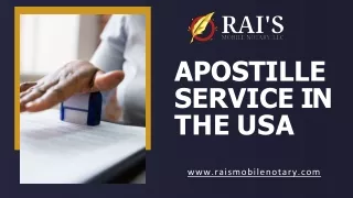 The Best Apostille Service in USA