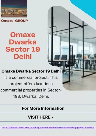 Omaxe Dwarka Sector 19 Delhi