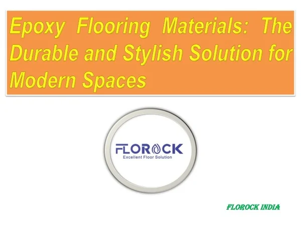 epoxy flooring materials the durable and stylish