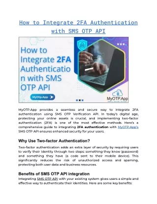 how to integrate 2fa authentication with