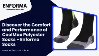 Discover the Comfort and Performance of CoolMax Polyester Socks - Enforma Socks