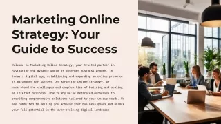 marketing online strategy your guide to success