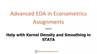 advanced eda in econometrics assignments