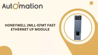 Honeywell 2mll-efmt fast ethernet if module